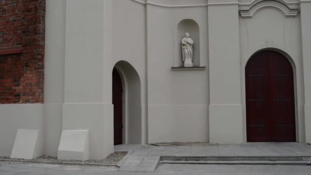 Chiesa dell'Assunzione e Sant'Antonio, Gniezno — Video Stock