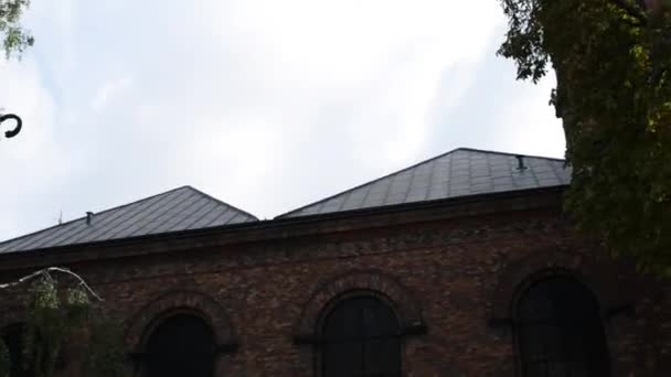 Garnisonkyrkan Mary Queen of Polish, Gniezno — Stockvideo