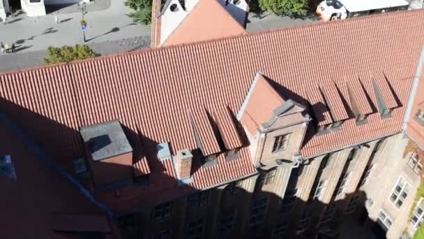 Holy Spirit Church i Torun, Polen — Stockvideo