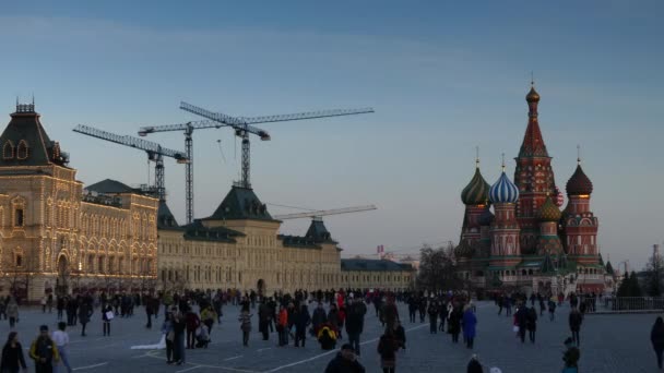 Red Square in Moscow, Russia — Stock Video