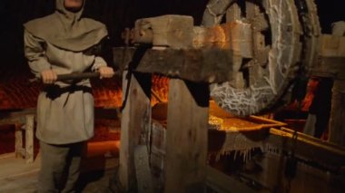 Güney Polonya 'daki Wieliczka Tuz Madeni 