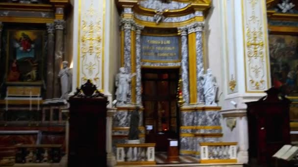 Cattedrale di Sant Alessandro, Bergamo, Itália — Vídeo de Stock