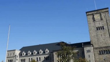 Adam Mickiewicz anıt de Poznan (Polonya)