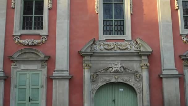 Королівський католицька каплиця в Гданську, Польща — стокове відео