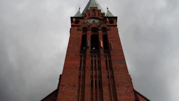 Kościół St. Bobola w Bydgoszcz, Polska — Wideo stockowe