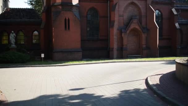 Capela da Faculdade de Teologia em Poznan, Polônia — Vídeo de Stock