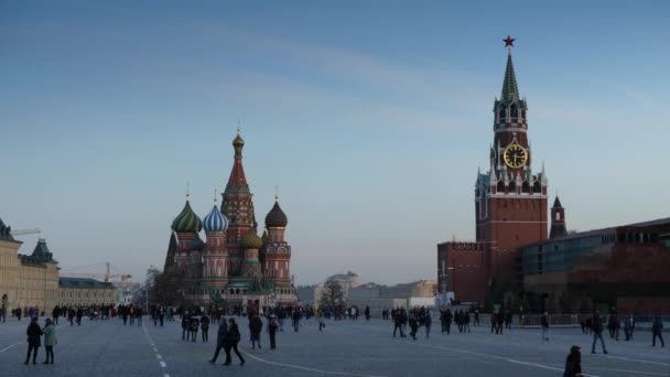 Red Square in Moscow, Russia — Stock Video