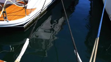 Port Cenova Akdeniz üzerinde