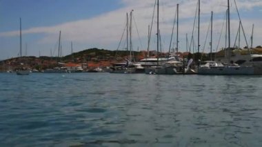 Hırvatistan 'ın Split-Dalmaçya İlçesinde Trogir