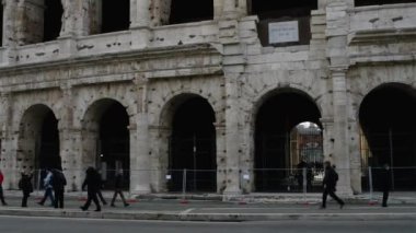 Colosseum veya Flavian Amphitheatre Roma, İtalya