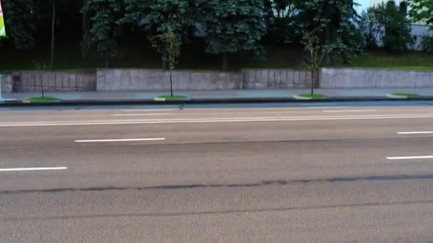 Bağımsızlık Avenue Minsk, Beyaz Rusya — Stok video