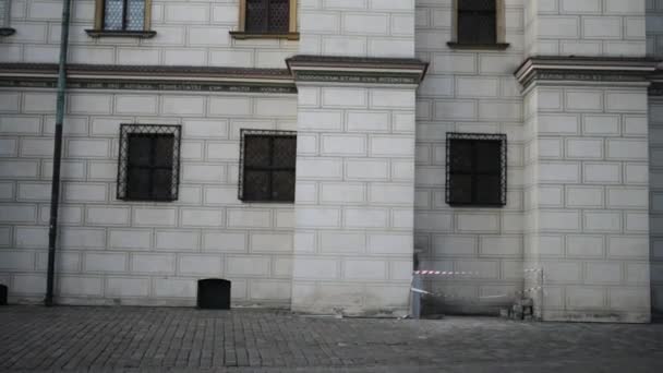 Stadhuis of Ratusz in Poznan, Polen — Stockvideo