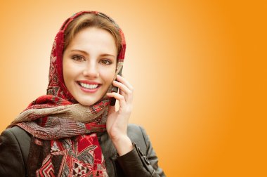 Sonbaharda güzel bir kız