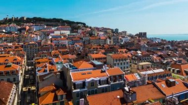 Timelapse 4k: Lizbon Panorama. Lizbon Portekiz başkenti olduğunu. Bu kıta Europes en batı başkentidir. Lizbon Atlantik Okyanusu ve River Tagus Batı İber Yarımadası'nda yer alır.