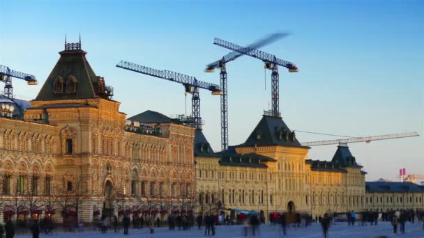 Red Square in Moscow, Russia. — Stock Video