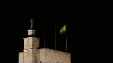 Timelapse: yaygın La Seu anılacaktır katedral Della Palma, daha fazla olduğunu önceden varolan bir Arap Camii sitede inşa Palma, Majorca, İspanya, içinde bulunan Gotik Roman Katolik Katedrali.