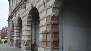 Gdansk Chlebnicka Sokağı. Gdansk (Danzig) Polonya Baltık kıyıları, sermaye Pomeranya Voyvodalığı, Lehçe asıl liman ve ülkenin en büyük dördüncü metropol merkezinin şehirdir.
