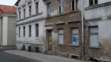 House ve house Piskopos Bydgoszcz Polonya. Bydgoszcz (Bromberg'de, Bydgostia) Brda ve Vistula nehirleri üzerinde Kuzey Polonya kentidir. Kuyavian-Pomeranian Voyvodalığı koltuğunda oldu.