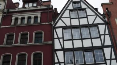 Gdansk Chlebnicka Sokağı. Gdansk (Danzig) Polonya Baltık kıyıları, sermaye Pomeranya Voyvodalığı, Lehçe asıl liman ve ülkenin en büyük dördüncü metropol merkezinin şehirdir.