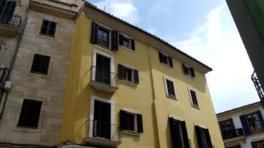 Palma 4 k Plaza Marques Palmer root. Palma Balear Adaları İspanya'nın otonom başkenti ve en büyük şehridir. Bu Güney sahil Mallorca Palma Körfezi üzerinde yer almaktadır.