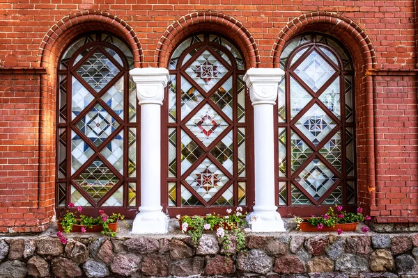 Igreja dos Santos Simão e Helena em Minsk, Bielorrússia — Fotografia de Stock