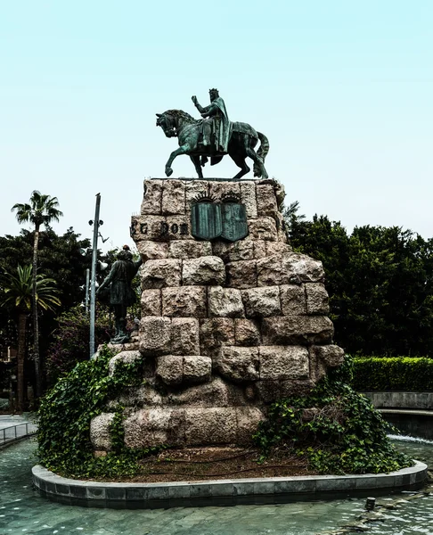 Plaza de Espana em Palma de Maiorca, Espanha — Fotografia de Stock
