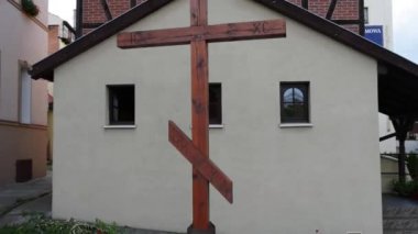 Ortodoks kilise St. Nicholas. Bydgoszcz (Bromberg'de, Bydgostia) Kuzey Polonya, Brda ve Vistula nehirleri üzerinde yer alan bir şehirdir.