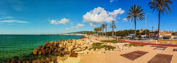 Panorama miasta Palma de Mallorca, Hiszpania — Zdjęcie stockowe