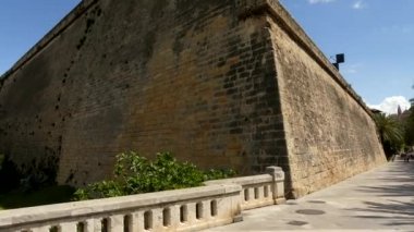 4k Es Baluard olduğunu Palma, İspanya Majorca, Balear Adaları, modern ve Çağdaş Sanat Müzesi. 30 Ocak 2004 tarihinde kurulan, Es Baluard sergileyen Balear sanatçıların çağdaş sanat koleksiyonu.