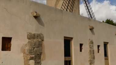 4 k antik mills El Jonquet. Palma başkenti ve en büyük Balear Adaları İspanya'nın otonom ada Mallorca üzerinde olduğunu.