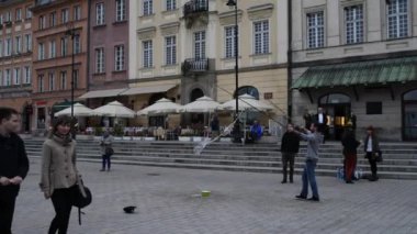 Varşova, Polonya - 29 Eylül 2015: 