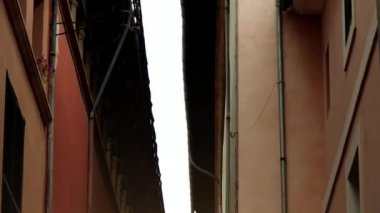 Palma eski sokakta. Palma başkenti ve en büyük Balear Adaları İspanya'nın otonom ada Mallorca üzerinde olduğunu.
