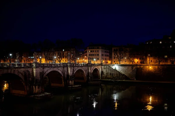 Ponte Sant Angelo Uma Vez Que Ponte Elian Ponte Pons — Fotografia de Stock