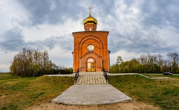Igreja Dmitry Rostov Gorodets Aldeia Região Brest Bielorrússia — Fotografia de Stock