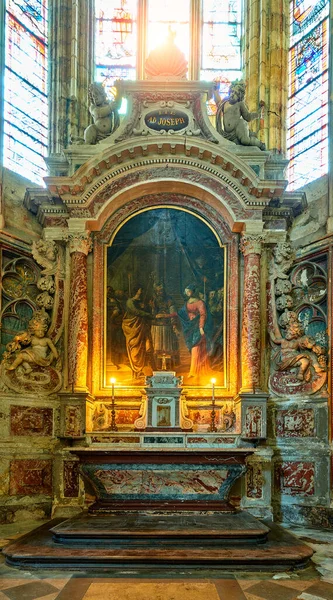 Toulouse France March 2018 Toulouse Cathedral Cathedrale Saint Etienne Roman — Stock Photo, Image