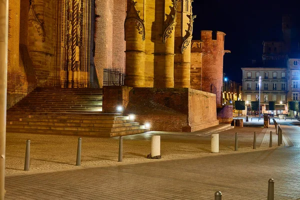 Catedral Basílica Santa Cecilia Catedral Albi Edificio Católico Más Importante — Foto de Stock