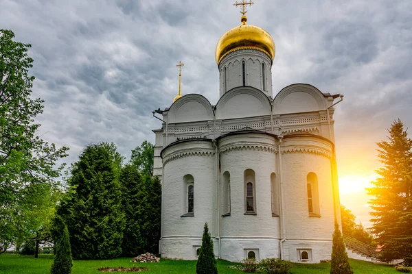 Kamenná Katedrála Borise Gleba Postavená Polovině Xvi Století Sestup Ducha — Stock fotografie