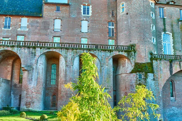 Episcopal Palace Berbie Palace Former Episcopal Palace Located Albi France — Stock Photo, Image