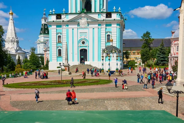 Sergiev Posad Russia June 2016 Five Level Lavra Bell Tower — 图库照片
