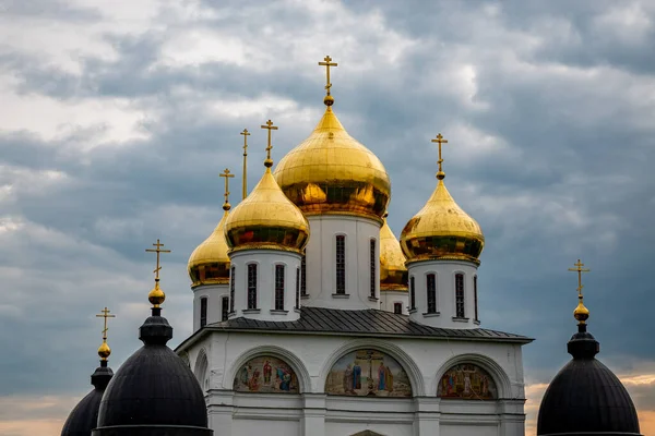 Kathedraal Van Hemelvaart Van Heilige Maagd Maria Een Orthodoxe Kerk — Stockfoto