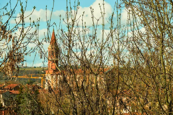 Kathedraal Basiliek Van Saint Cecilia Albi Kathedraal Belangrijkste Katholieke Gebouw — Stockfoto