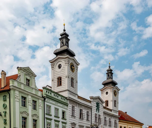 Hradec Kralove Czeska Republika Czerwiec 2019 Hotel Vacek Pod Wieżą — Zdjęcie stockowe