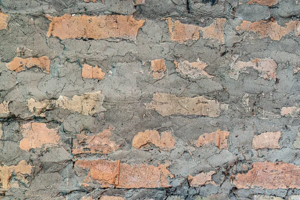 Texture Fragment Ancient Brick Fortress Wall Surface Plaster Closeup Old Royalty Free Stock Photos