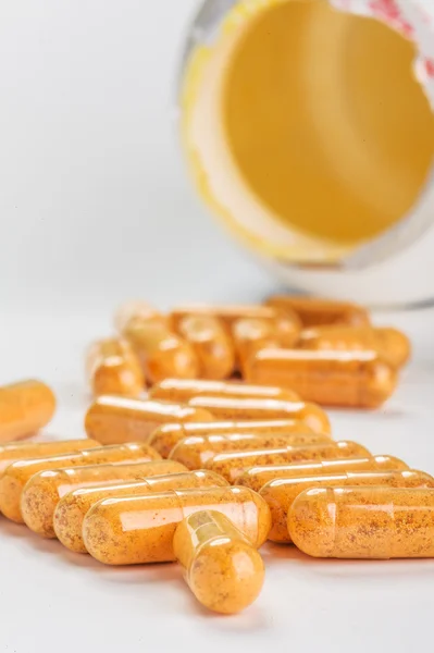Számos gyógyszer tabletta — Stock Fotó