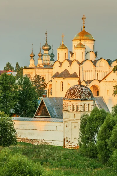 Покровський монастир в місті Suzdal — стокове фото