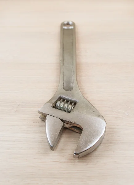Metal adjustable wrench — Stock Photo, Image
