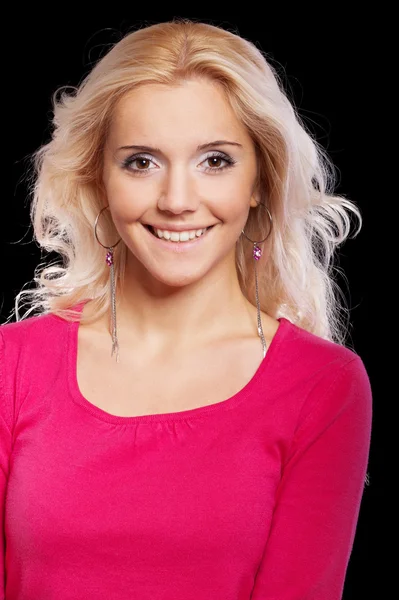 Portrait of beautiful fair-haired girl — Stock Photo, Image