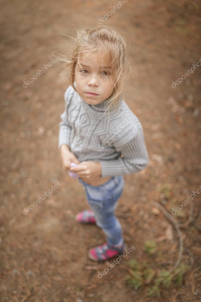 Sad top girl sweater
