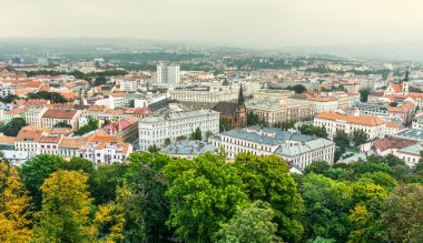 Brno is second largest city in Czech Republic clipart