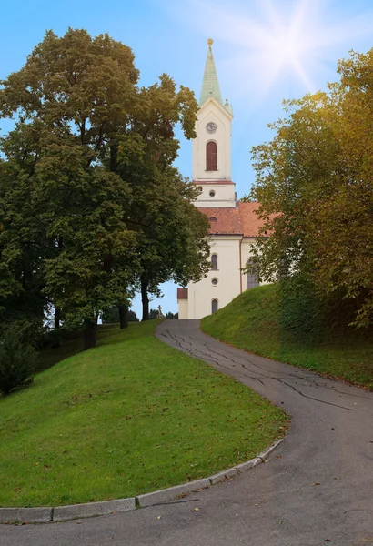 Kostel des hl. Erzengels Michael, svabenice — Stockfoto